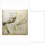 Studies of legs, 1524-1525 by Michelangelo Buonarroti