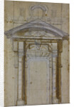 Study for Porta Pia in Rome, ca 1561 by Michelangelo Buonarroti