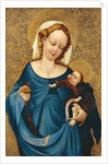 Madonna with the inkwell, ca 1430 by Master of the Middle-Rhine