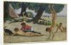 Boys on the beach, c. 1895 by Ludwig von Hofmann