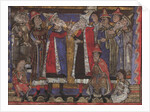 Matthew and the representatives of the twelve tribes of Israel (Gospels, formerly Dresden Ms. A 94), by Anonymous