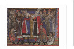 Matthew and the representatives of the twelve tribes of Israel (Gospels, formerly Dresden Ms. A 94), by Anonymous