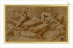 Erotic Scene, after 1524 by Giulio Romano