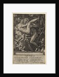 Jupiter and Mnemosyne (After Perino del Vaga), 1527 by Gian Jacopo Caraglio