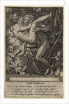 Jupiter and Mnemosyne (After Perino del Vaga), 1527 by Gian Jacopo Caraglio