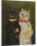 The Bride and Groom by Louis Wain