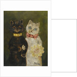 The Bride and Groom by Louis Wain