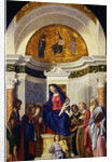 Virgin and Child with Saints John the Baptist, Cosmas and Damian, Catherine and Paul, ca 1506-1507 by Giovanni Battista Cima da Conegliano