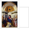 Virgin and Child with Saints John the Baptist, Cosmas and Damian, Catherine and Paul, ca 1506-1507 by Giovanni Battista Cima da Conegliano