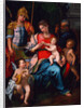 Virgin and Child with Saints John the Baptist, Michael the Archangel and Joseph, 1545 by Girolamo Sciolante da Sermoneta