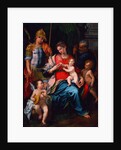 Virgin and Child with Saints John the Baptist, Michael the Archangel and Joseph, 1545 by Girolamo Sciolante da Sermoneta