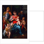 Virgin and Child with Saints John the Baptist, Michael the Archangel and Joseph, 1545 by Girolamo Sciolante da Sermoneta