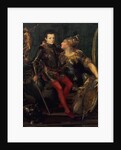 Allegorical Portrait of Parma Embracing Alessandro Farnese, 1556 by Girolamo Mazzola Bedoli