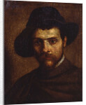 Self-portrait, 1593 by Annibale Carracci