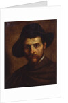 Self-portrait, 1593 by Annibale Carracci