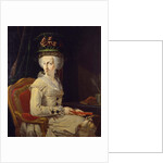 Portrait of Maria Amalia of Austria, Duchess of Parma by Domenico Muzzi