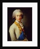 Portrait of Prince Maximilian of Saxony, Late 18th cent by Anonymous