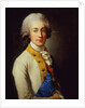 Portrait of Prince Maximilian of Saxony, Late 18th cent by Anonymous