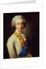 Portrait of Prince Maximilian of Saxony, Late 18th cent by Anonymous