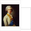 Portrait of Prince Maximilian of Saxony, Late 18th cent by Anonymous