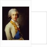 Portrait of Prince Maximilian of Saxony, Late 18th cent by Anonymous