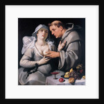A monk and a nun, 1591 by Cornelis Cornelisz. van Haarlem