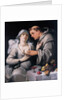A monk and a nun, 1591 by Cornelis Cornelisz. van Haarlem