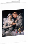 A monk and a nun, 1591 by Cornelis Cornelisz. van Haarlem