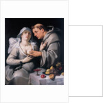 A monk and a nun, 1591 by Cornelis Cornelisz. van Haarlem