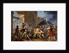 The heroic courage of the young Désilles, August 31, 1790, in the Nancy Affair, 1794 by Jean-Jacques-François Le Barbier