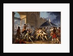 The heroic courage of the young Désilles, August 31, 1790, in the Nancy Affair, 1794 by Jean-Jacques-François Le Barbier