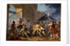 The heroic courage of the young Désilles, August 31, 1790, in the Nancy Affair, 1794 by Jean-Jacques-François Le Barbier