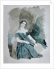 Portrait of Leonilla Ivanovna Baryatinskaya, Princess zu Sayn Wittgenstein, 1846 by Vasily Semyonovich Sadovnikov