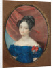 Portrait of Maria Jakovlevna Naryshkina, née Lobanova-Rostovskaya, 1840s by Anonymous