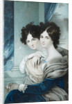 Portrait of Sisters Princesses Anna Petrovna and Ekaterina Petrovna Lopukhin by Anonymous