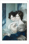 Portrait of Sisters Princesses Anna Petrovna and Ekaterina Petrovna Lopukhin by Anonymous