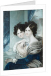 Portrait of Sisters Princesses Anna Petrovna and Ekaterina Petrovna Lopukhin by Anonymous