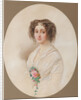 Portrait of Alexandra Mikhaylovna Chelishcheva, 1851 by Vladimir Ivanovich Hau
