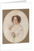 Portrait of Alexandra Mikhaylovna Chelishcheva, 1851 by Vladimir Ivanovich Hau