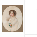 Portrait of Alexandra Mikhaylovna Chelishcheva, 1851 by Vladimir Ivanovich Hau