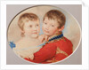 Portrait of Crown prince Alexander Nikolayevich and Grand Duchess Maria Nikolaevna as Children, 1825 by Pyotr Fyodorovich Sokolov