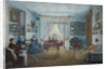 The Drawing Room in the Naryshkin Palace of Miskhor, 1842 by Carlo Bossoli