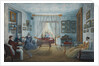 The Drawing Room in the Naryshkin Palace of Miskhor, 1842 by Carlo Bossoli
