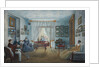The Drawing Room in the Naryshkin Palace of Miskhor, 1842 by Carlo Bossoli