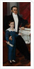 Portrait of Konstantin Rogal-Levitsky with Son Philipp, c. 1830 by Anonymous
