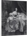 Portrait of Maria Irineevna Buteneva, née Chreptowicz with Daughter Maria, 1 by Léon Noël