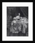 Portrait of Maria Irineevna Buteneva, née Chreptowicz with Daughter Maria, 1 by Léon Noël