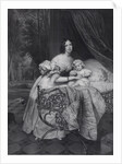 Portrait of Maria Irineevna Buteneva, née Chreptowicz with Daughter Maria, 1 by Léon Noël