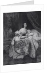 Portrait of Maria Irineevna Buteneva, née Chreptowicz with Daughter Maria, 1 by Léon Noël