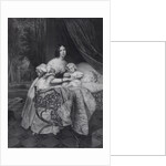 Portrait of Maria Irineevna Buteneva, née Chreptowicz with Daughter Maria, 1 by Léon Noël